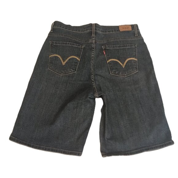 Levi’s Western Medium Wash Denim 10" Inseam Shorts Women’s Size 12 - Picture 3 of 16